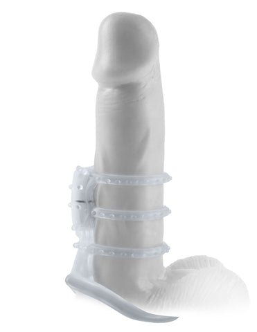 Fantasy X-Tensions Vibrating Power Cage Ring for Enhanced Pleasure Cages