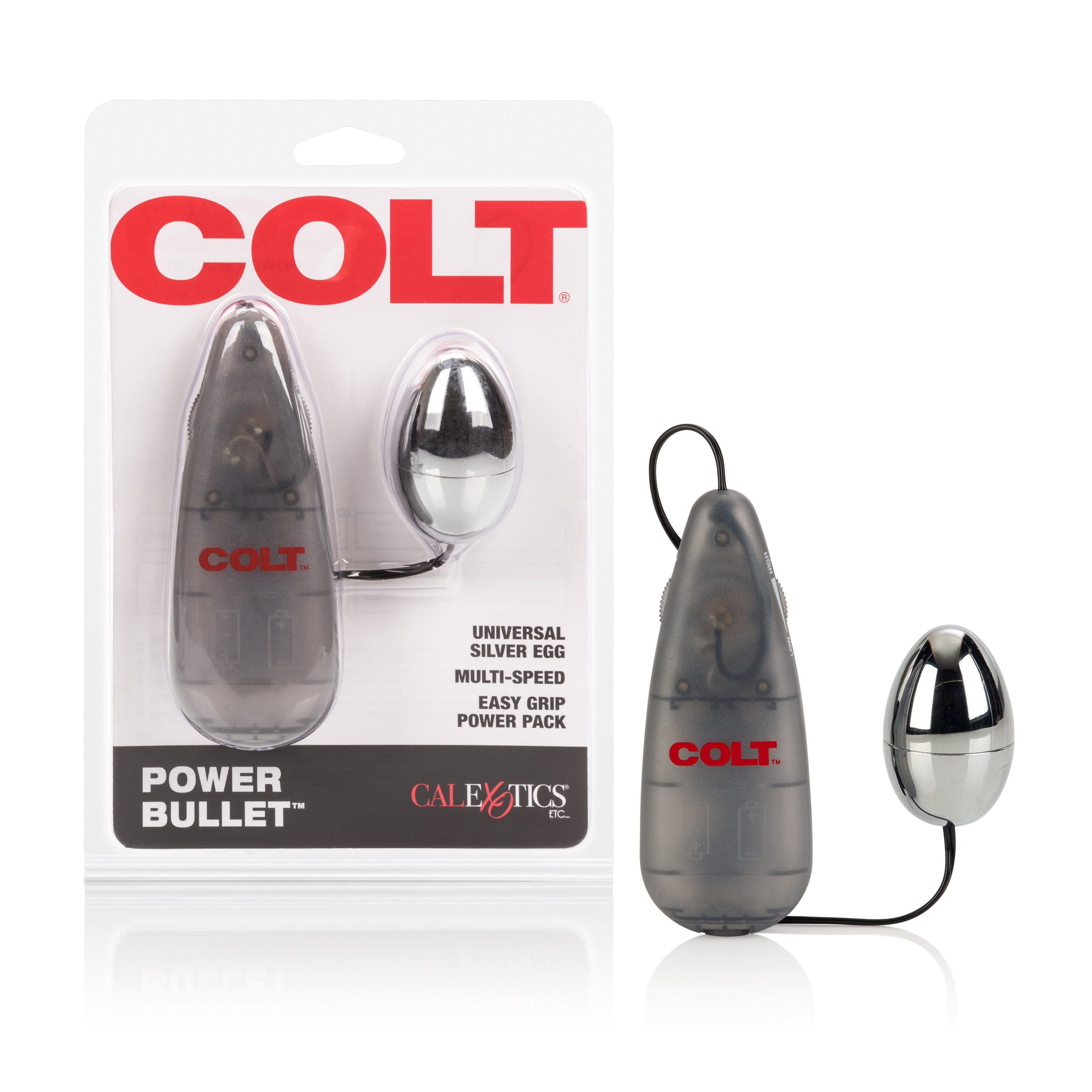 Colt Multi-Speed Power Pak Egg Vibrator for Intense Pleasure BULLETS & EGGS