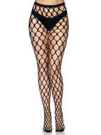 Leg Avenue Loren Rhinestone Jumbo Net Tights (Black) – Stylish Tights > Clothes > Hosiery > Pantyhose & Tights