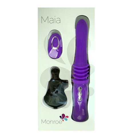Maia Monroe 38 Centimeter USB Rechargeable Thrusting Vibrator DONGS Thrusting