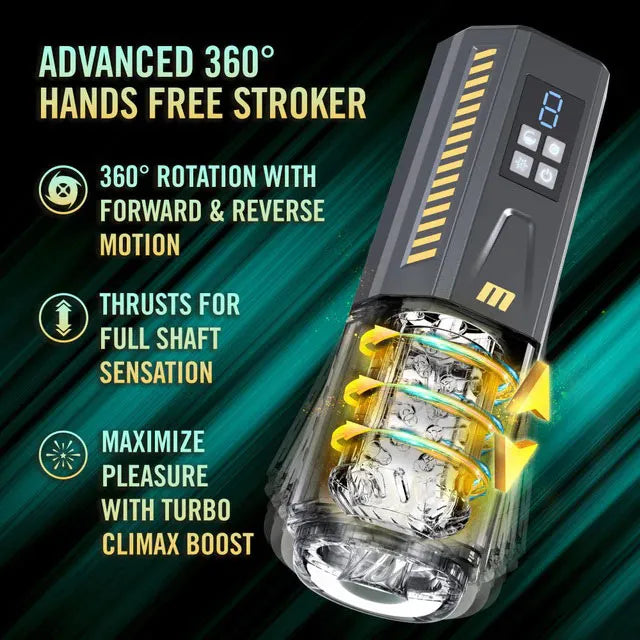 M for Men SpinMaster Pro – Luxury Automatic Male Masturbator > Sex Toys For Men > Masturbators Premium