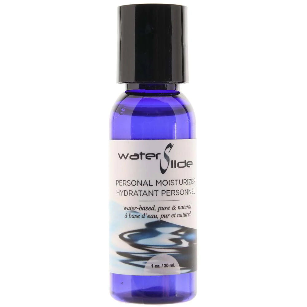 Water Slide Natural Water Based Personal Lubricant 1 Ounce