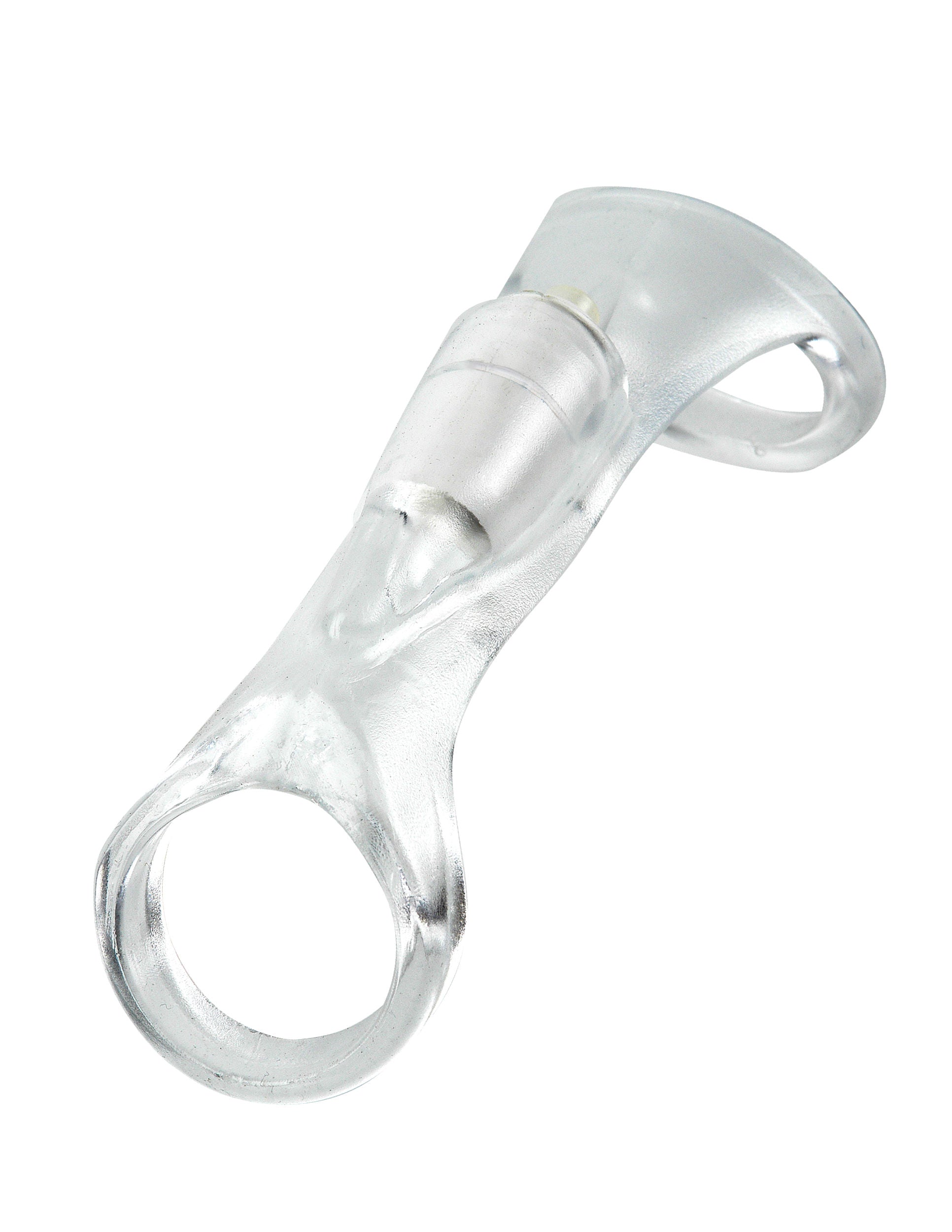 Fantasy X-Tensions Clear Vibrating Cock Sling Erection Enhancer Cock Rings Vibrating