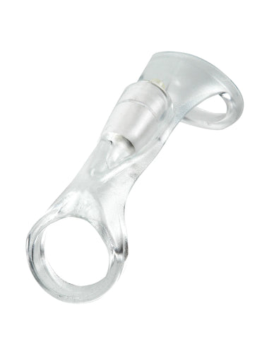 Fantasy X-Tensions Vibrating Cock Sling (Clear) – Vibrating Cock Sling > Cock Ring > Sling