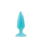 Firefly Glow-in-the-Dark Pleasure Plug 12.7 cm (5'') Medium Butt Plug Blue Medium > Anal Range > Butt Plugs