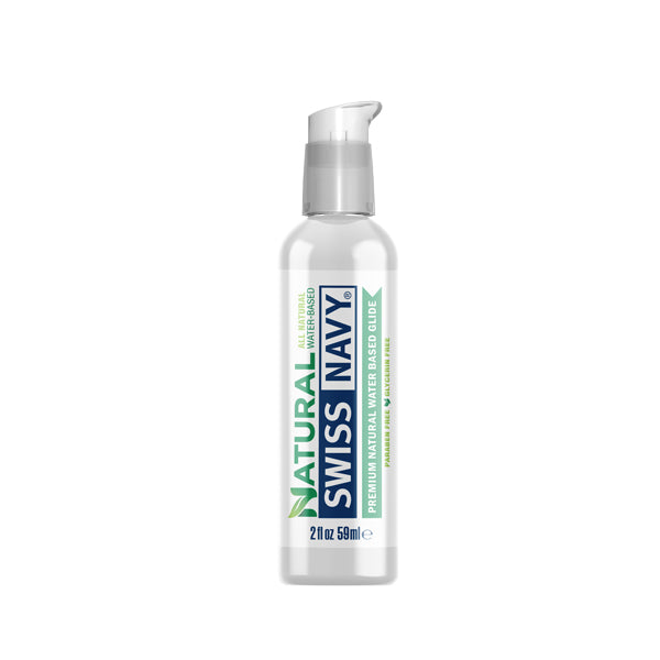 Swiss Navy Natural Premium All Natural Water Based Glide 2oz Default Title > Lube > Water Based