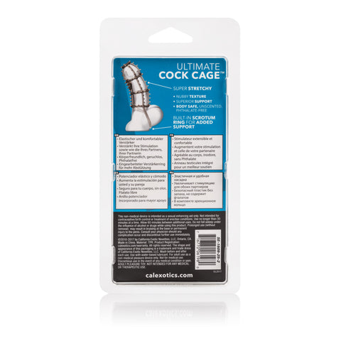 Ultimate Clear Cock Cage for Enhanced Pleasure and Support Cages