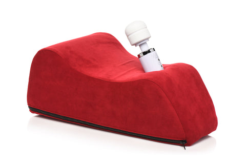 Delux Red Wand Saddle Ergonomic Foam Positionary Pillow Toy Sex Positioners