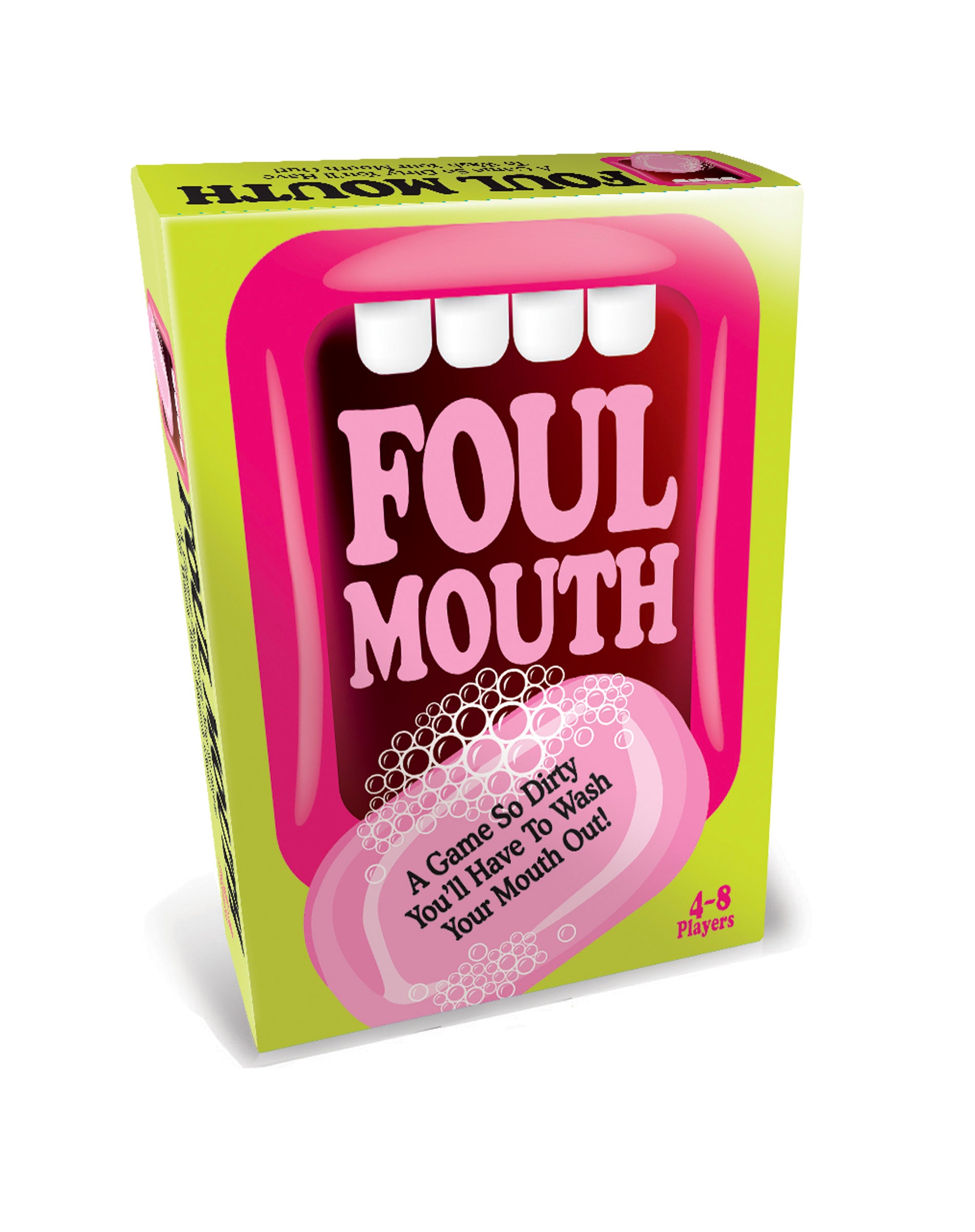 Foul Mouth Card Game for 2-6 Players - Fun Challenge Games