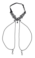 Lace Collar Choker with Adjustable Nipple Ties > Clothes > Body Jewellery (Non Piercing)