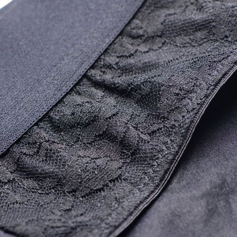 Lace Envy Black Crotchless Panty Harness for Adult Intimacy Womens Harnesses
