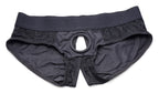 Lace Envy Black Crotchless Panty Harness S/M > Clothes > Womens Harnesses