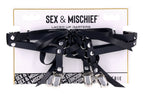 Sportsheets Laced Up Adjustable Garters – Comfort Fit 18 to 26 Inches Thigh Garters > Clothes > Hosiery > Garterbelt Sets