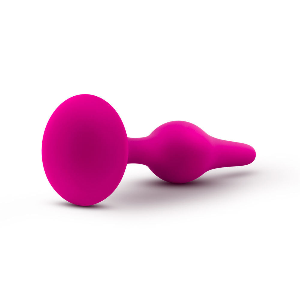 Luxe Beginner Small Pink Anal Plug for Gentle Anal Play Butt Plugs