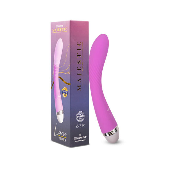 Lara Purple Vibrator for Adult Intimacy with Deep Vibration Vibrators
