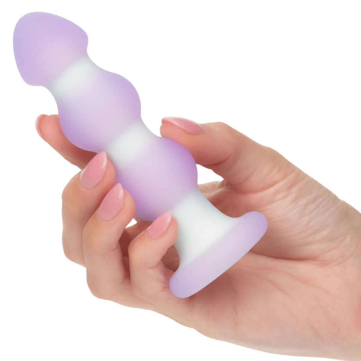 CalExotics Lavender Haze Beaded Anal Probe 4.25 Inch Textured Silicone Probe > Anal Range > Anal Beads