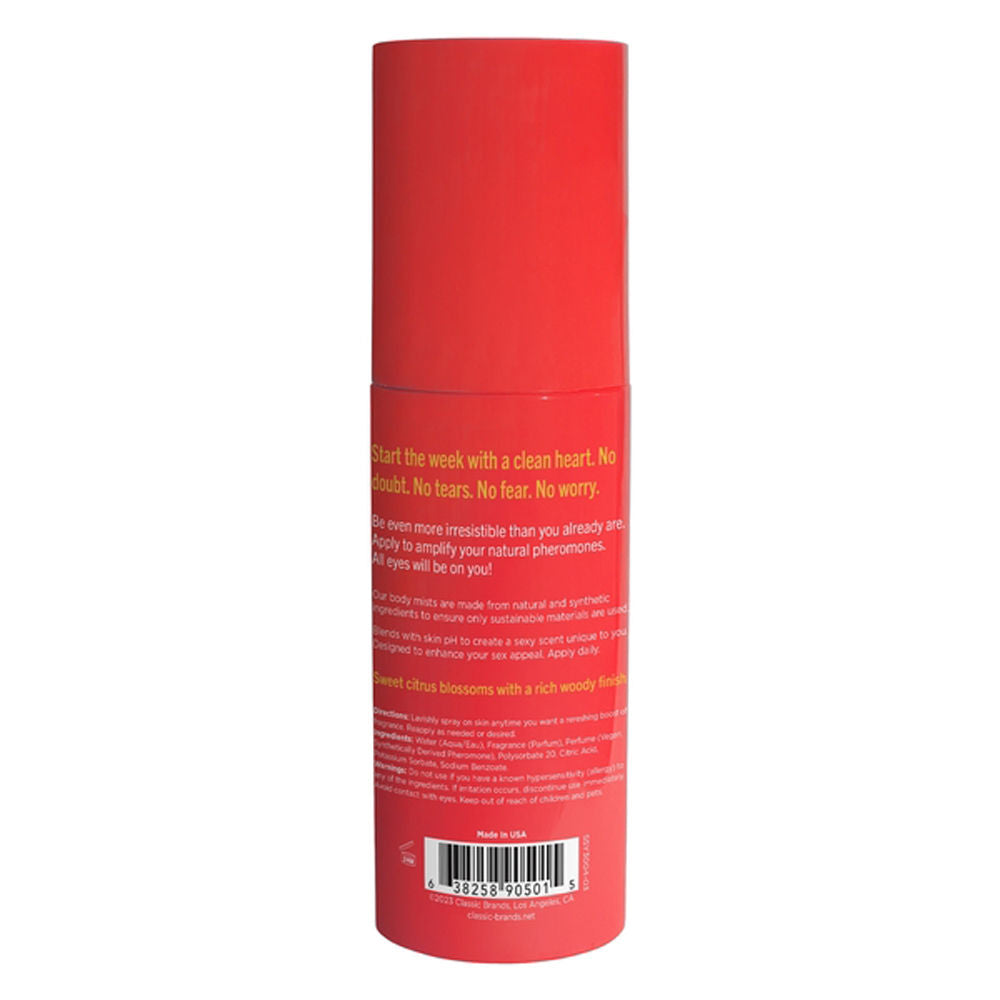 Lazy Sunday Pheromone Fragrance Mist 3.35 Oz Body Spray > Essentials > Aphrodisiacs