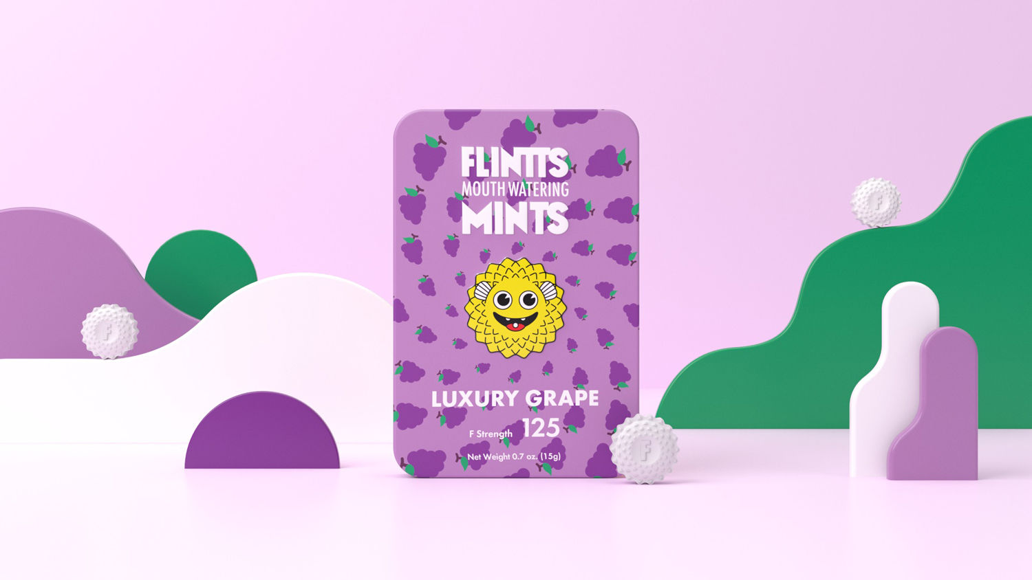 Flintts Luxury Grape Mints for Mouthwatering Intimacy Care Oral Gels & Sprays