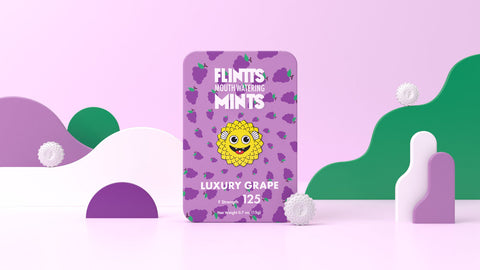 Flintts Luxury Grape Mints for Mouthwatering Intimacy Care Oral Gels & Sprays
