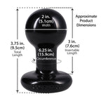Round Butt Plug Small – Comfortable Safe Anal Plug with Wide Base > Anal Range > Butt Plugs