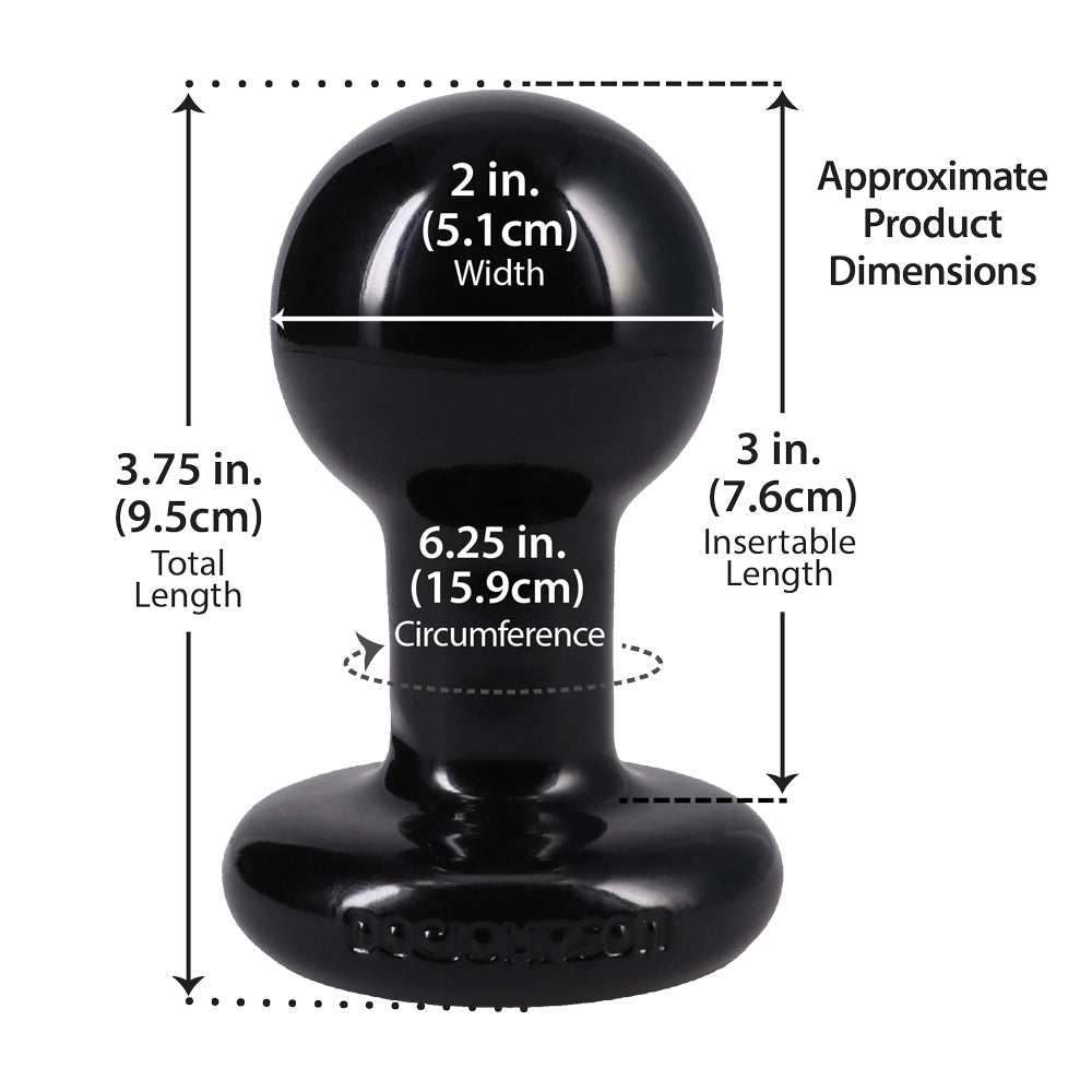 Round Butt Plug Small – Comfortable Safe Anal Plug with Wide Base > Anal Range > Butt Plugs