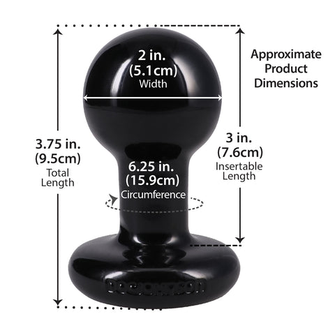 Round Butt Plug Small – Comfortable Safe Anal Plug with Wide Base > Anal Range > Butt Plugs
