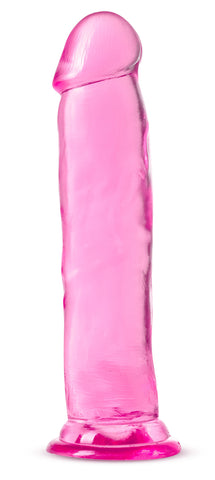 B Yours Plus Thill N Drill (Pink) – Soft Realistic Dildo Pink Dildos & Dongs