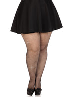 Leg Avenue Colby Rhinestone Fishnet Tights (Black) – Curvy Tights > Clothes > Hosiery > Pantyhose & Tights