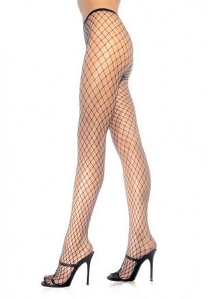 Leg Avenue Xena Spandex Diamond Tights One Size Black Hosiery > Clothes > Hosiery > Pantyhose & Tights Main image