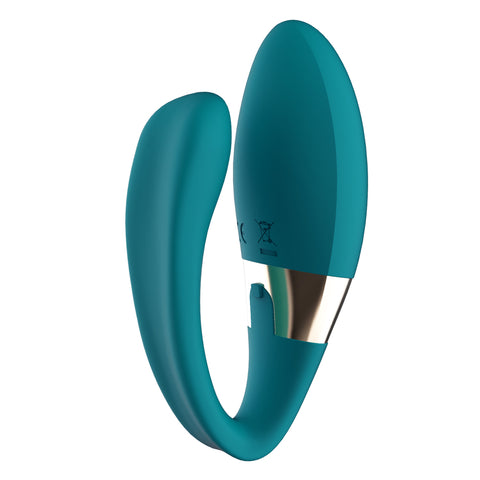 Lelo Tiani Duo Couples Massager Ocean Blue STIMULATORS