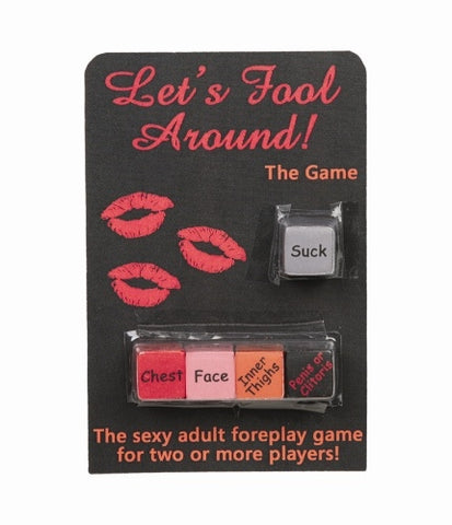 Lets Fool Around Dice Game for Couples and Parties Games
