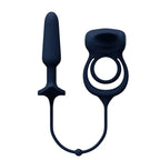 Humper Rechargeable Dual Silicone C-Ring Anal Plug 10 Vibration Modes > Cock Ring > Vibrating