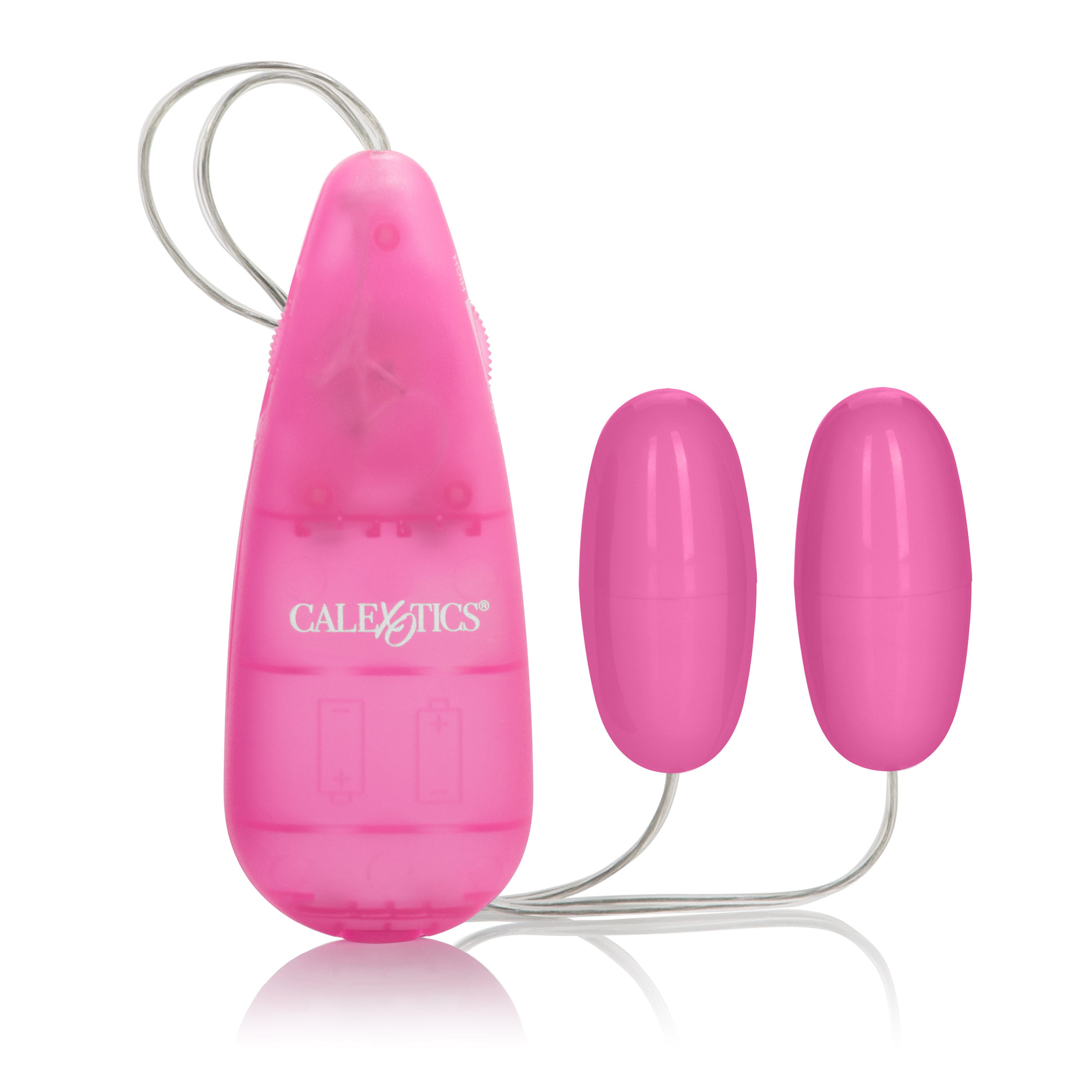Pocket Exotics Double Pink Passion Vibrating Bullets Toy BULLETS