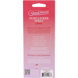 GoodHead Pussy Licker Spray Cherry 29 ml - Lickable Flavor Oral Gels & Sprays