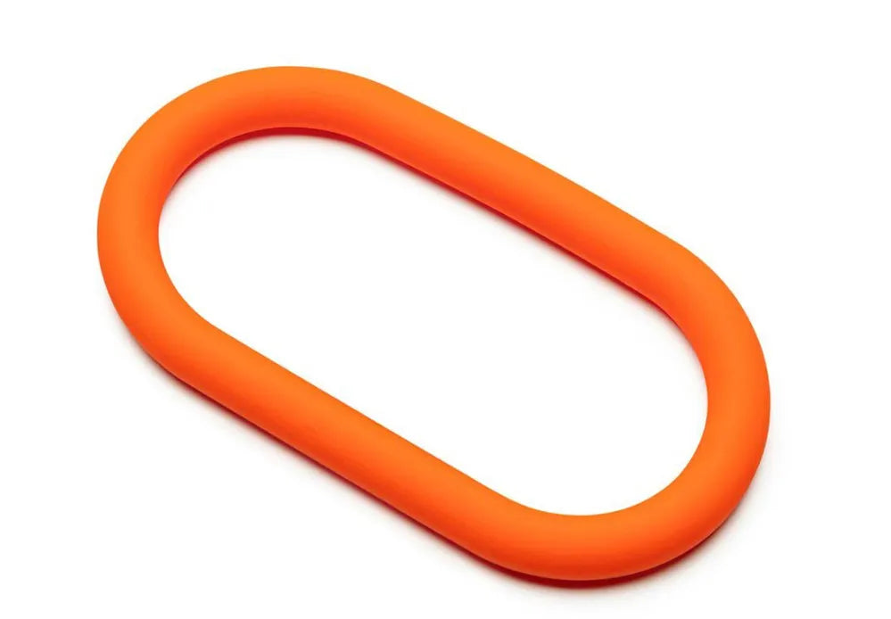 Hefty Wrap Ring 9 Inch Silicone Penis Enhancer Orange > Cock Ring > Single