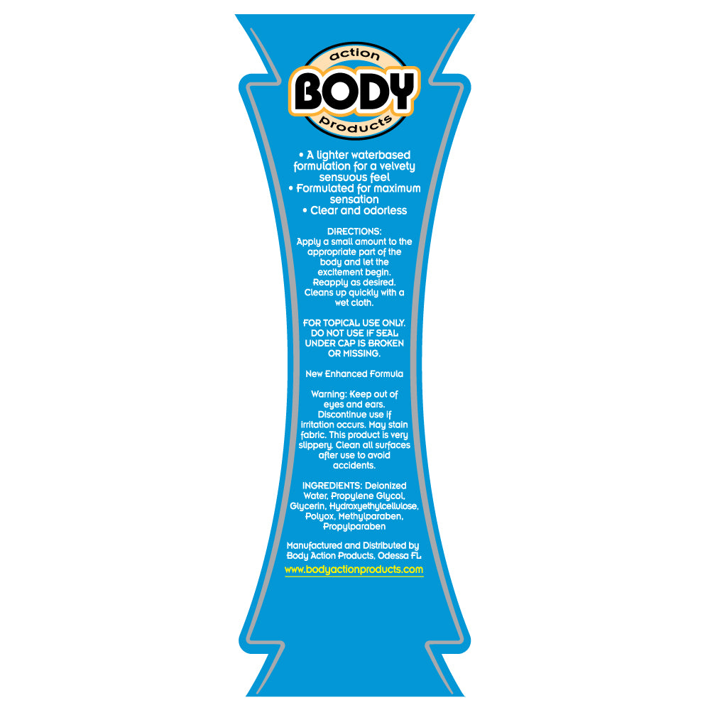 Ultra Glide Water-Based Lubricant 4.4 Oz for Sensuous Feel Water Based Lube