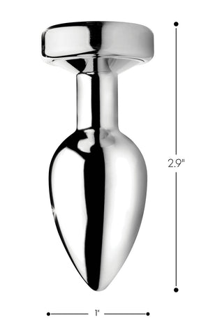 Light Up Small Anal Plug with 3 LED Light Patterns for Adults Butt Plugs