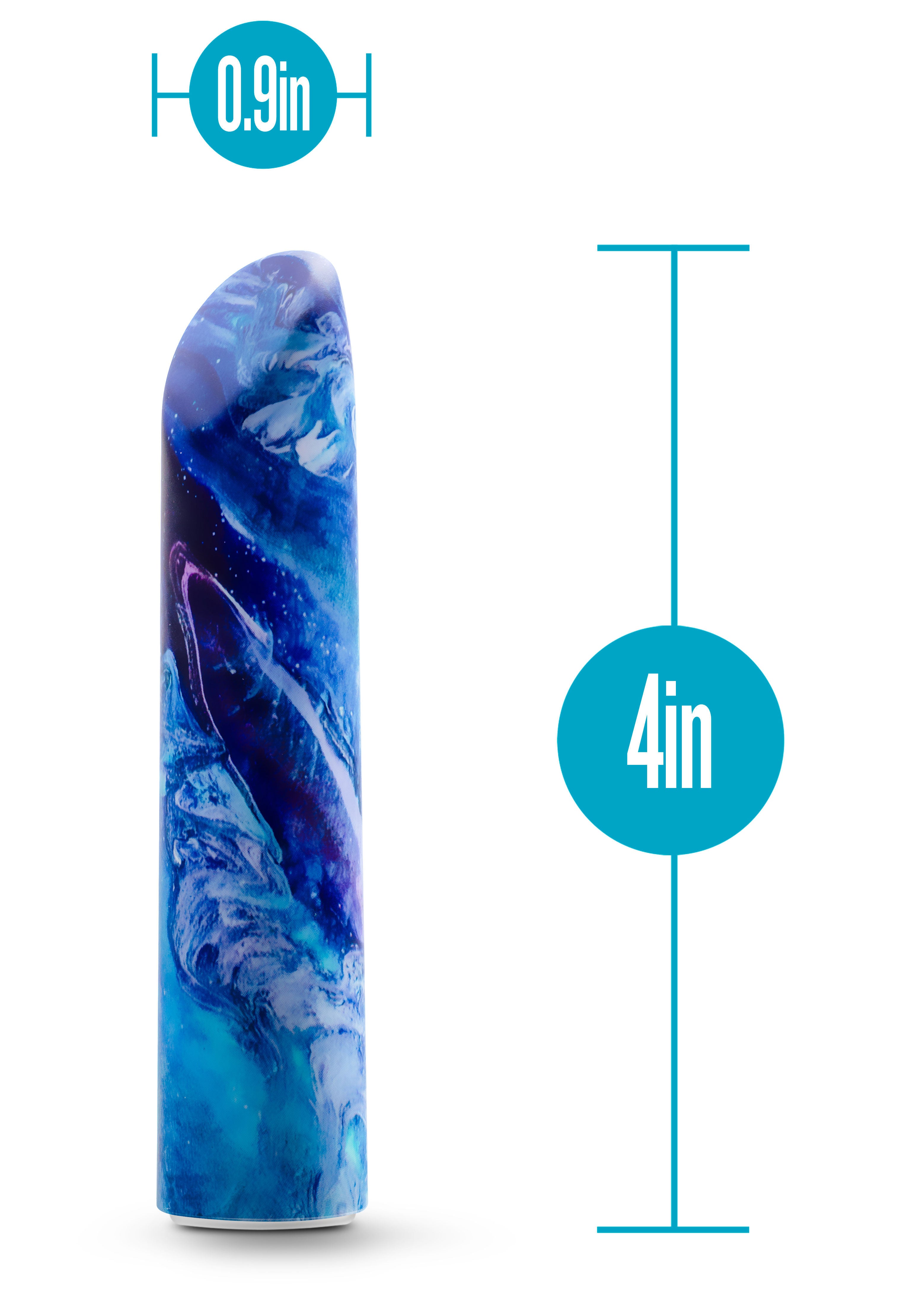 Limited Addiction Mesmerize Power Vibe Azure Wireless Vibrator Secondary image