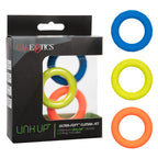 Link Up Ultra-Soft Climax Set of 3 Enhancer Cock Rings > Cock Ring > Sets