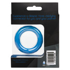 Link Up Ultra-Soft Max Neon Blue Silicone Enhancer Ring > Cock Ring > Single