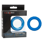 Link Up Ultra-Soft Max Neon Blue Silicone Enhancer Ring > Cock Ring > Single