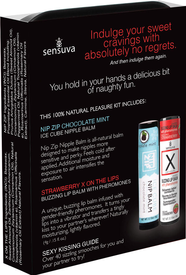 Lips and Nips Chocolate Peppermint Pleasure Kit > Sex Toys > Nipple Stimulators