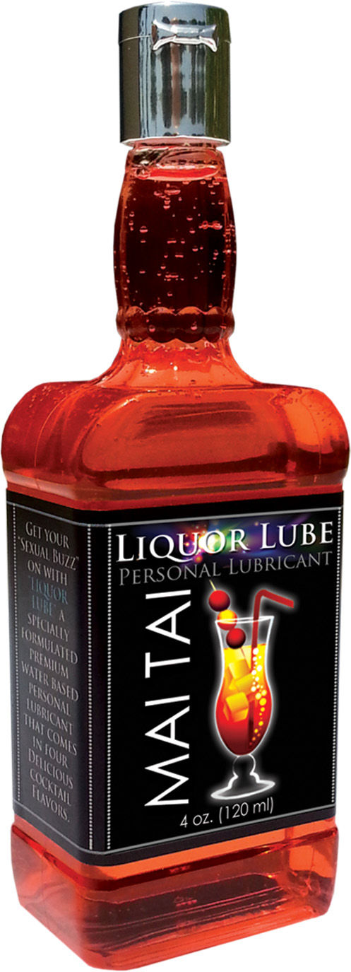 Liquor Lube Sex On The Beach Flavored Water-Based Lubricant Flavoured Lube