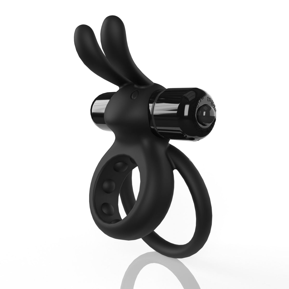 Screaming O 4B Ohare Low Pitch Bass True Silicone Double Ring Rabbit Vibrator > Sex Toys > Couples Toys