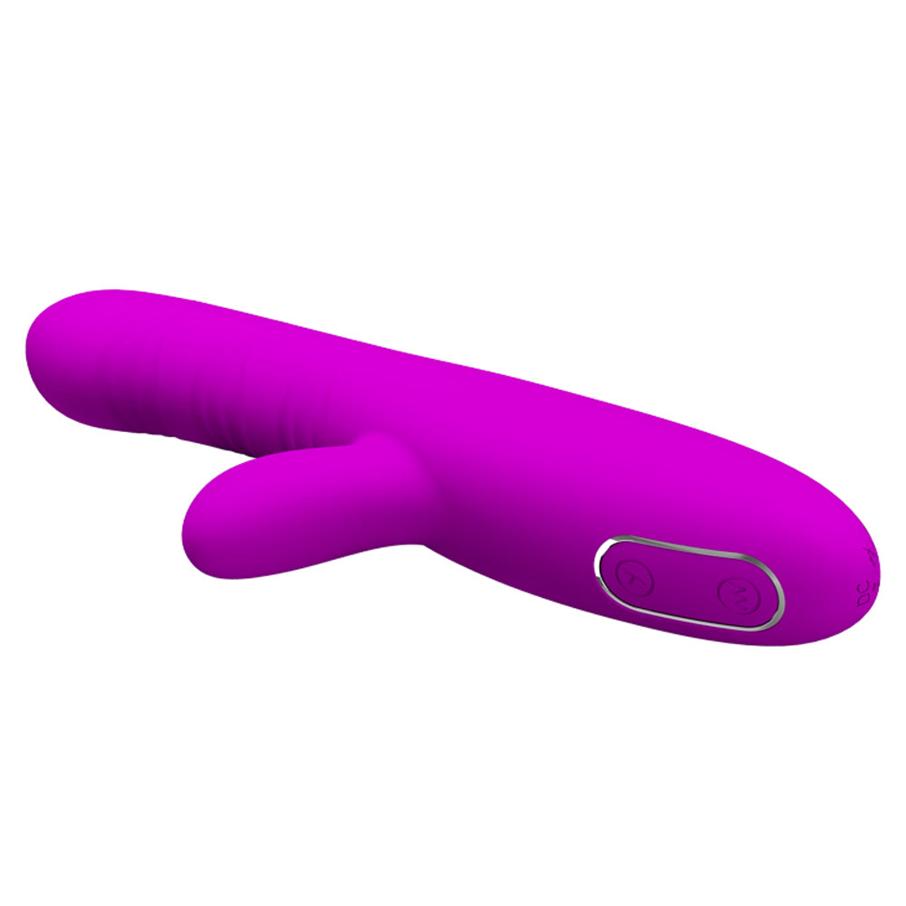 Pretty Love Angelique Bendable Rabbit Vibrator with Vibration VIBRATORS-RABBIT