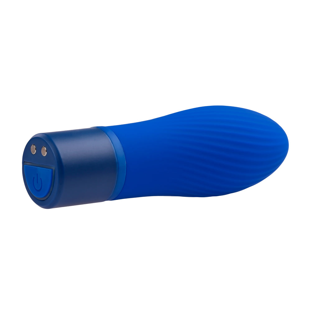 Selopa Cobalt Cutie - 4 Inch Silicone Rechargeable Bullet Vibrator BULLETS