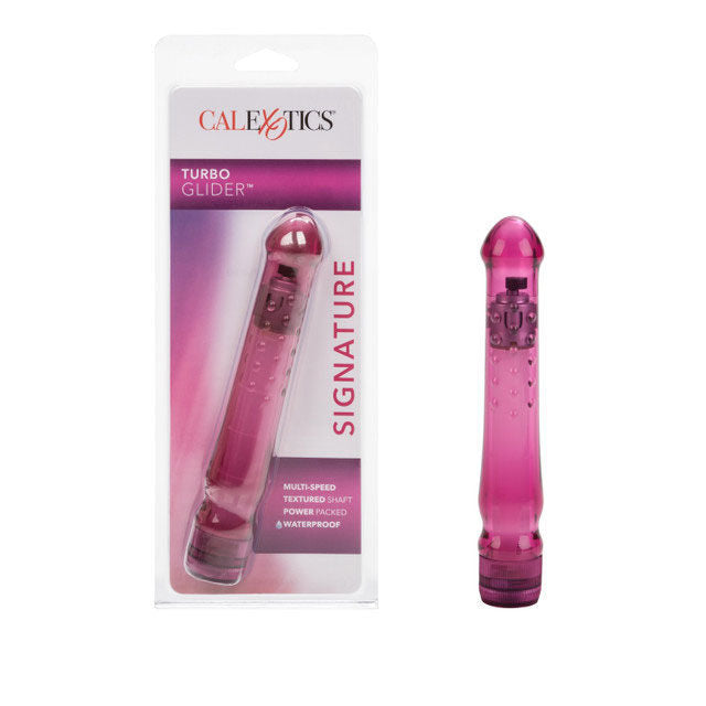 Waterproof Turbo Glider Multi-Speed Massager Raspberry Crush Vibrators