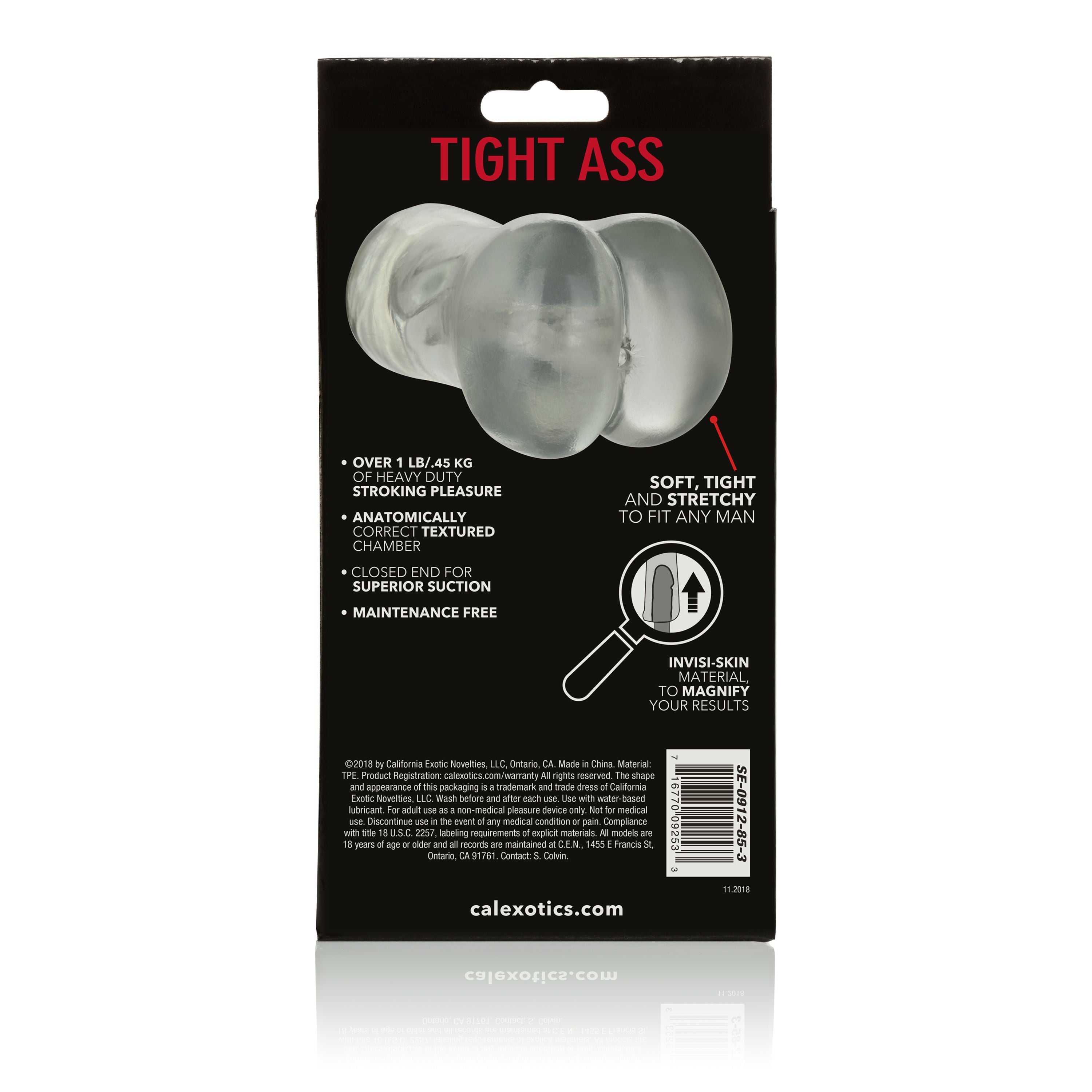 Stroke It Tight Pussy and Ass Double-Ended Male Stroker Sleeve Strokers - Manual