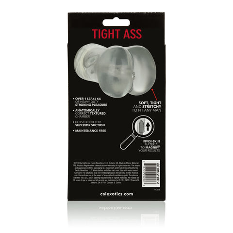 Stroke It Tight Pussy and Ass Double-Ended Male Stroker Sleeve Strokers - Manual