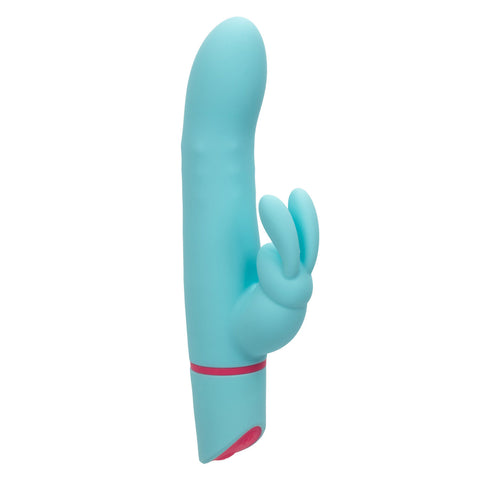 Love Bunny™ Rotating Bunny Silicone Vibrator USB Rechargeable Waterproof Blue VIBRATORS-RABBIT